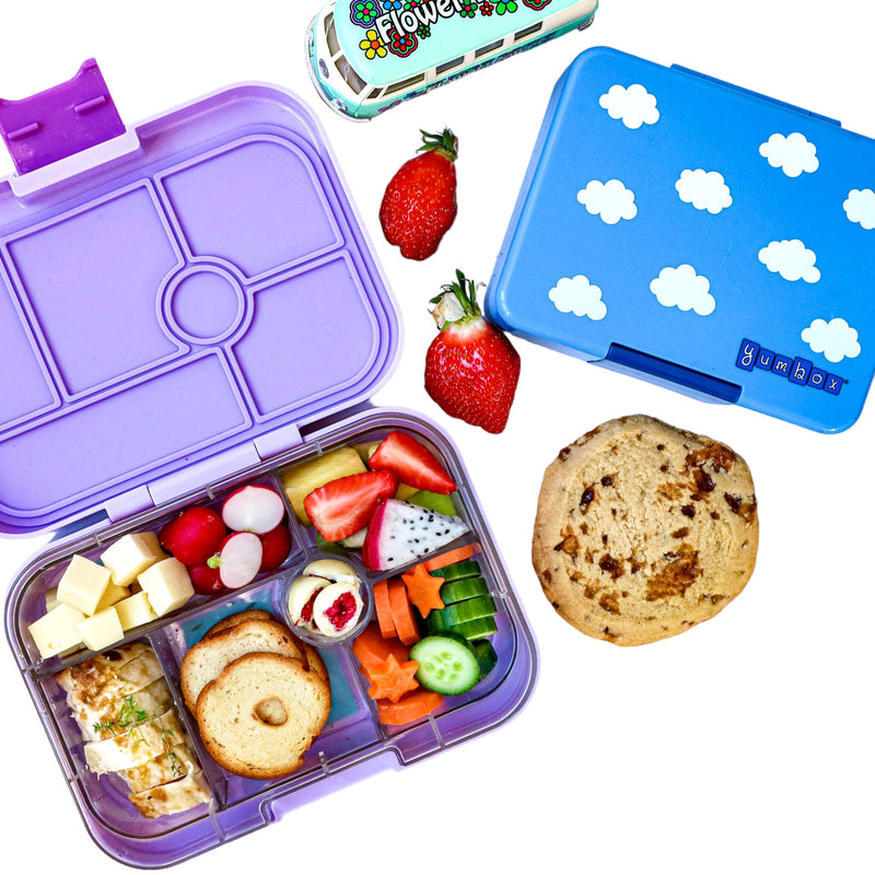 Yumbox Original 6 Compartment Leakproof Bento Box - Lulu Purple