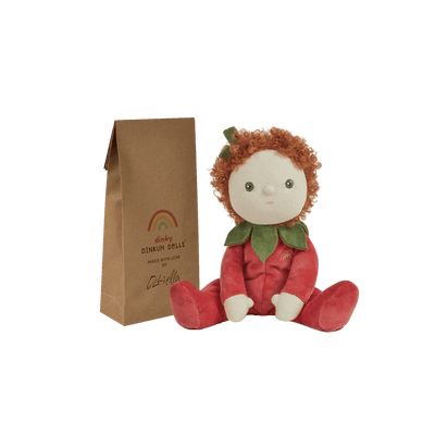 Dinky Dinkum Doll - Polly Poinsettia by Olli Ella