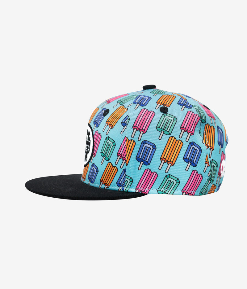 Pop Neon Blue Hat by Headster Kids