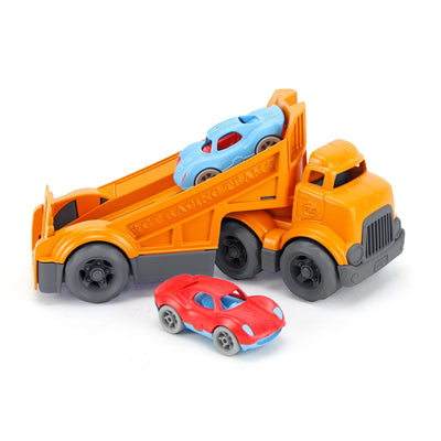 Racing Truck with Two Racers by Green Toys