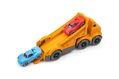 Racing Truck with Two Racers by Green Toys