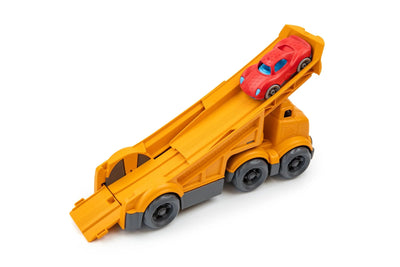 Racing Truck with Two Racers by Green Toys