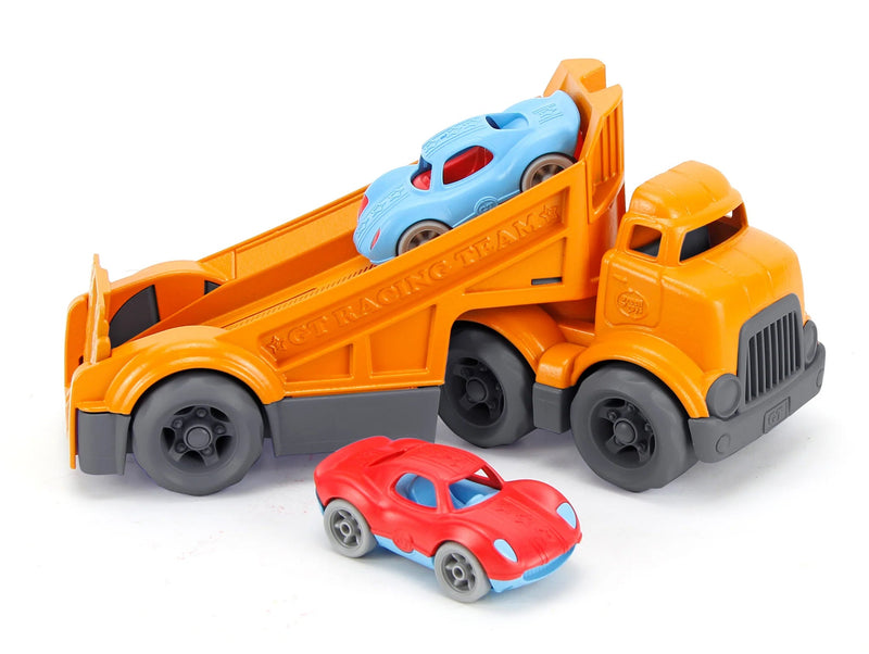 Racing Truck with Two Racers by Green Toys