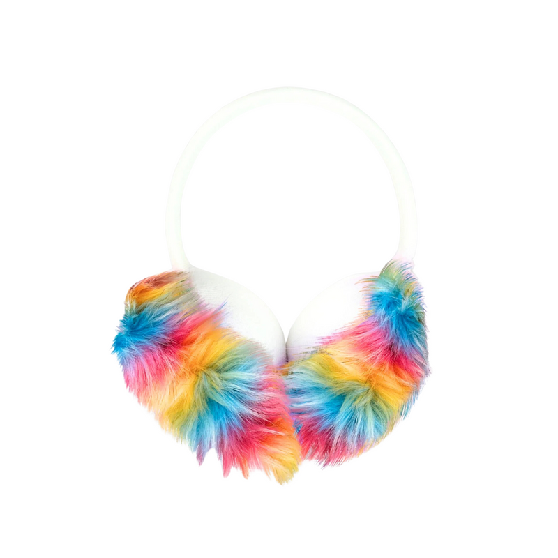 Rainbow Poof Earmuffs by Appaman