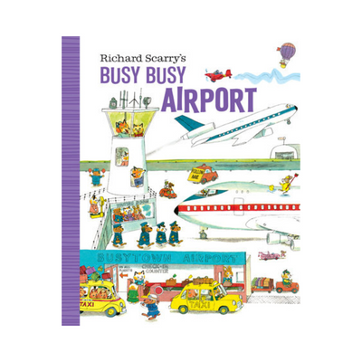 Richard Scarry's Busy Busy Airport - Board Book