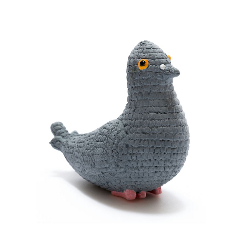 Natural Rubber Pigeon Bath Toy and Teether by Best Years