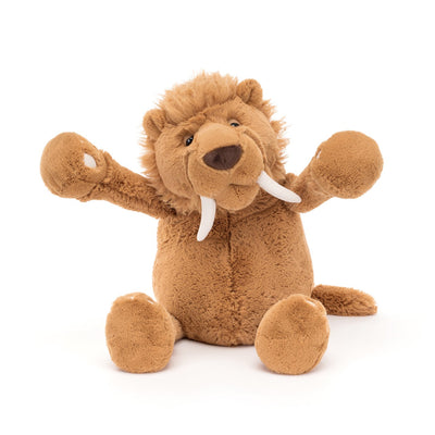 Stellan Sabre Tooth Tiger - 21 Inch by Jellycat