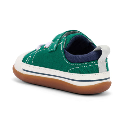 Stevie II Infant Shoe - Green by See Kai Run