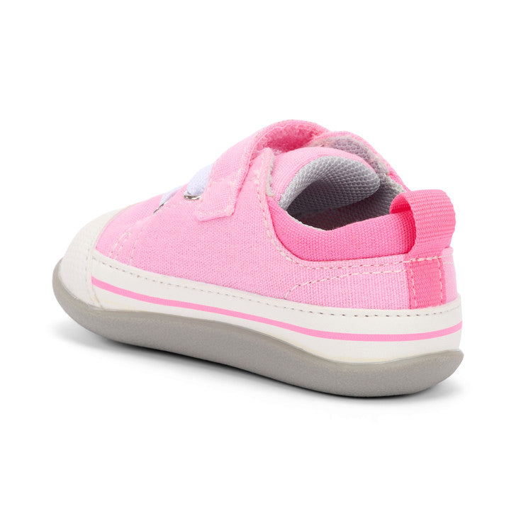 Stevie II Infant Shoe - Hot Pink by See Kai Run