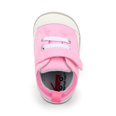 Stevie II Infant Shoe - Hot Pink by See Kai Run