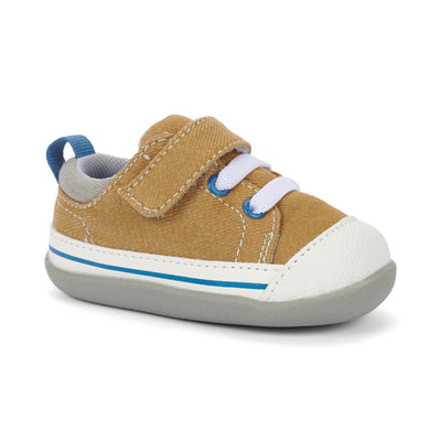 Stevie II Infant Shoe - Camel Denim by See Kai Run