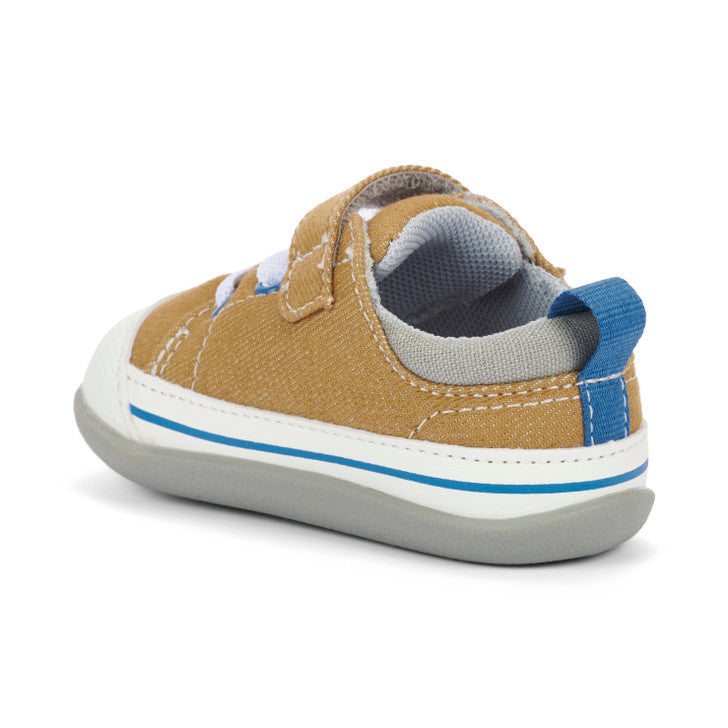 Stevie II Infant Shoe - Camel Denim by See Kai Run