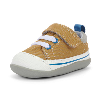 Stevie II Infant Shoe - Camel Denim by See Kai Run