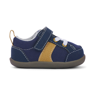 Connor First Walker Shoe - Navy by See Kai Run