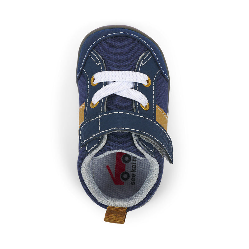 Connor First Walker Shoe - Navy by See Kai Run