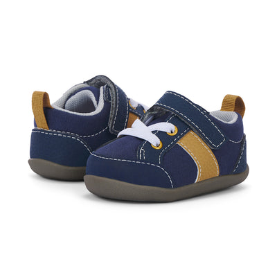 Connor First Walker Shoe - Navy by See Kai Run