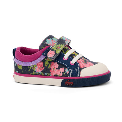 Kristin Shoe - Navy Floral by See Kai Run