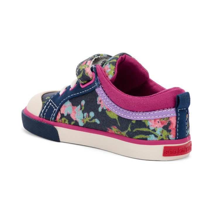 Kristin Shoe - Navy Floral by See Kai Run