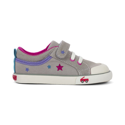 Kristin Shoe - Gray Stars by See Kai Run