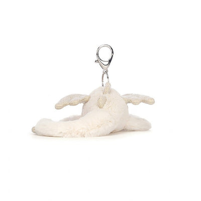 Snow Dragon Bag Charm by Jellycat