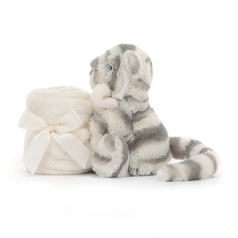 Bashful Snow Tiger Soother by Jellycat