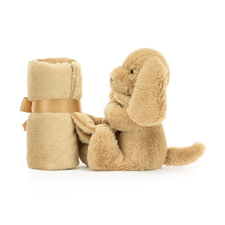 Bashful Toffee Puppy Soother by Jellycat