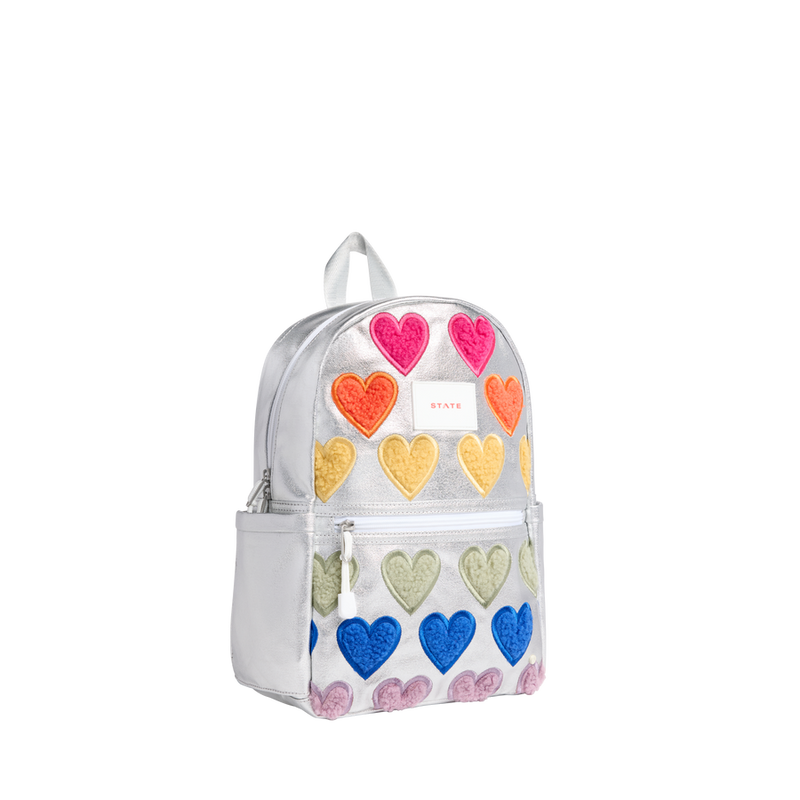 Kane Kids Mini Travel Backpack - Fuzzy Hearts by State Bag