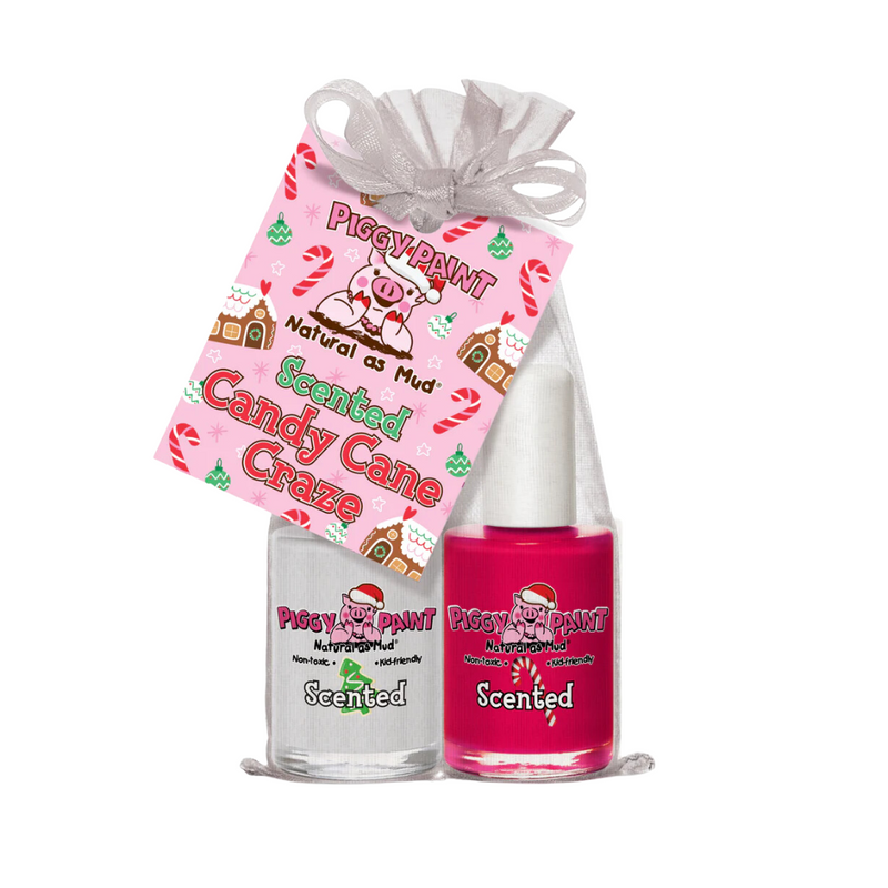 Scented Candy Cane Craze Nail Polish Set by Piggy Paint