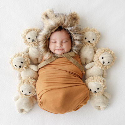 Baby Lion by Cuddle + Kind