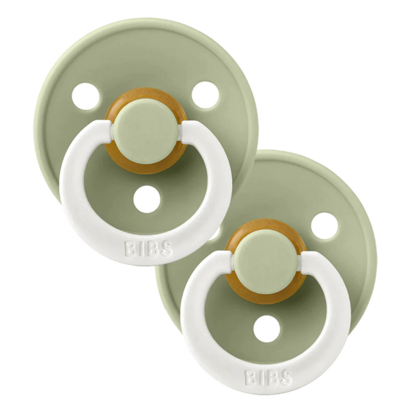 Bibs Glow Pacifier 2 Pack - Sage