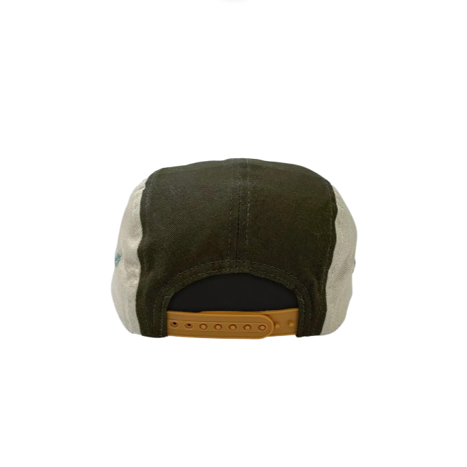 Rad Kid Spliced 5 Panel Cap - Khaki by Banabae