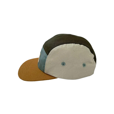 Rad Kid Spliced 5 Panel Cap - Khaki by Banabae