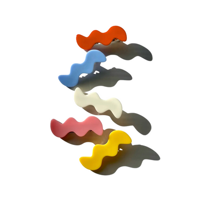 Squiggle Too Barrette Set of 5 by Milk Teeth