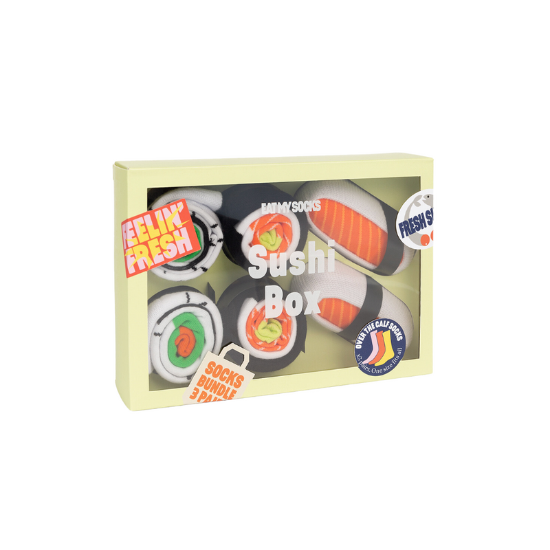 Sushi Box Socks (3 Pairs) by Eat My Socks