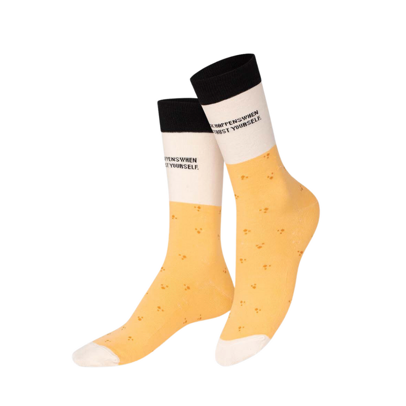 Fortune Cookie Socks by Eat My Socks