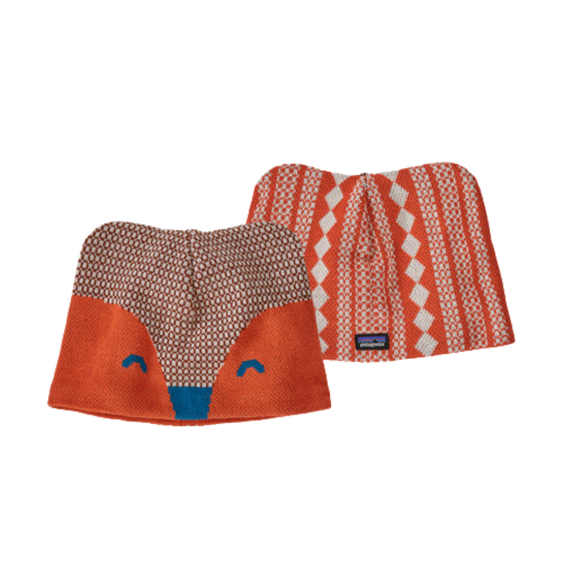 Baby Animal Friends Beanie - Fox Henna Brown by Patagonia