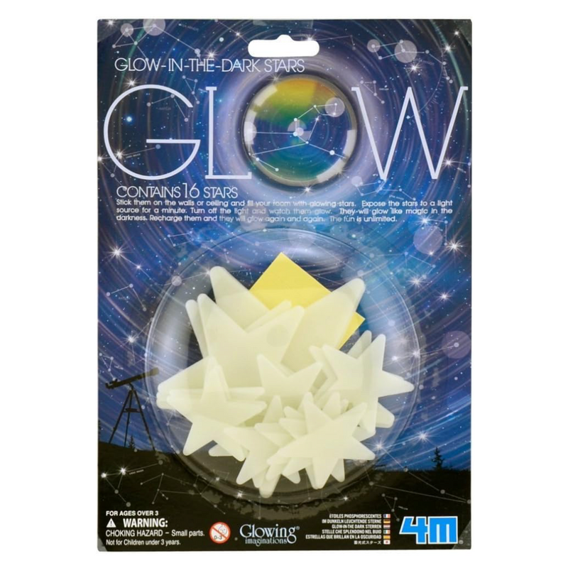 Glow in the Dark Stars - 16 Pieces by Toysmith