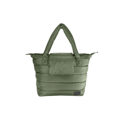 Capri Diaper Crossbody Tote - Evening Green by 7AM Enfant