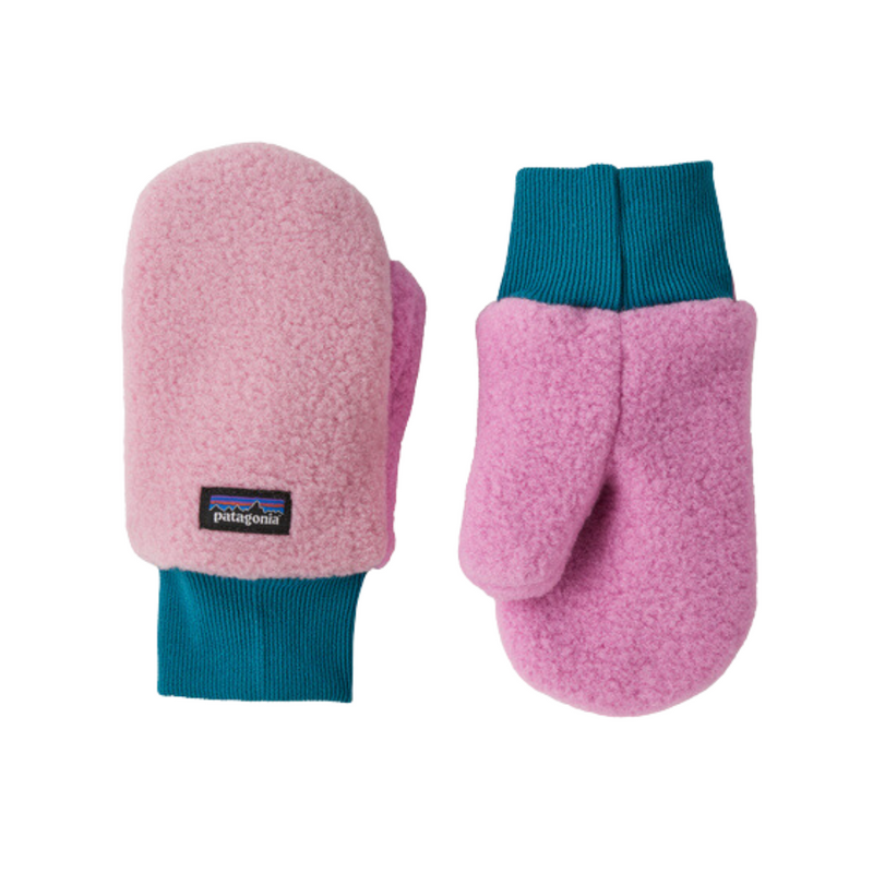 Baby Pita Pocket Mittens - Planet Pink by Patagonia