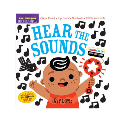 Indestructibles High Contrast Book - Hear the Sounds