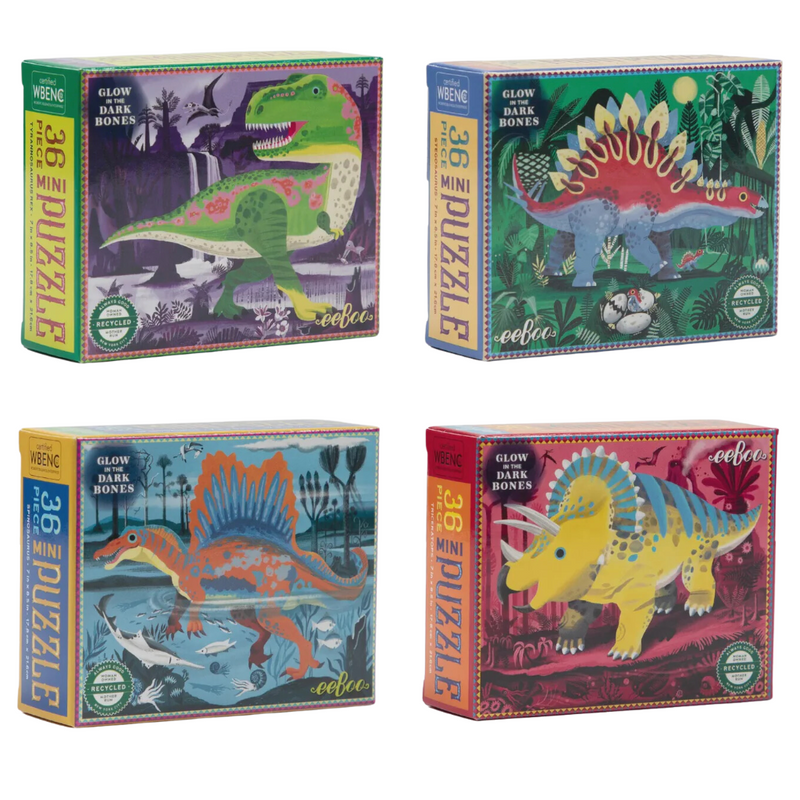 36pc Mini Dinosaur Puzzle by Eeboo