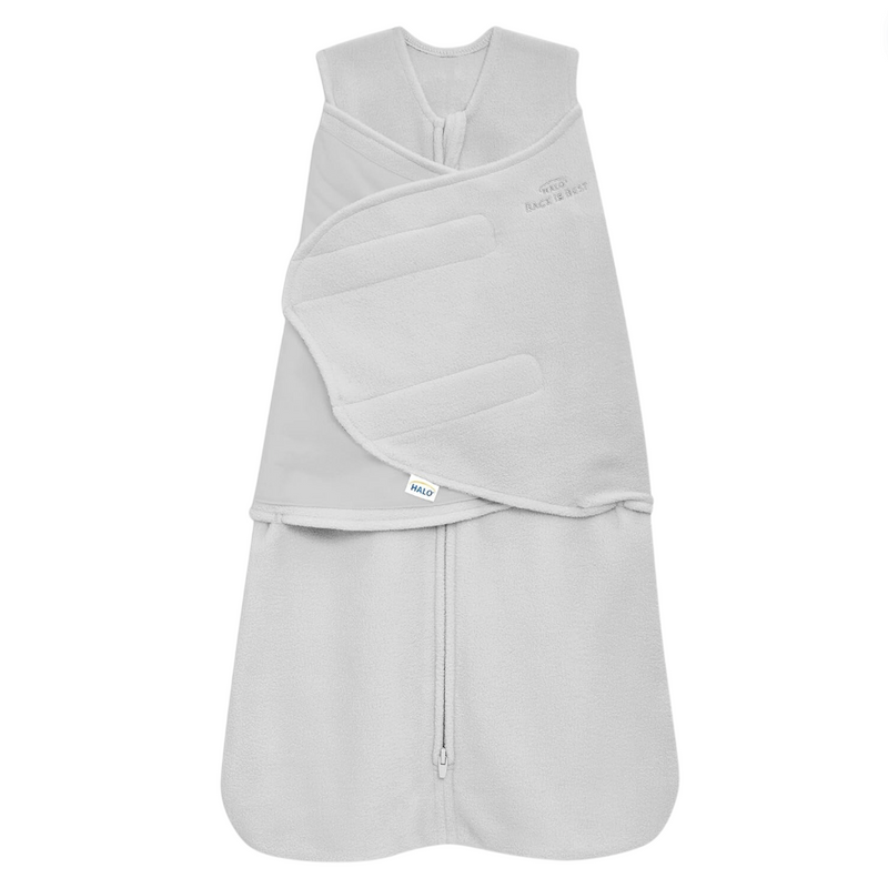 Micro Fleece SleepSack Swaddle - Grey by Halo