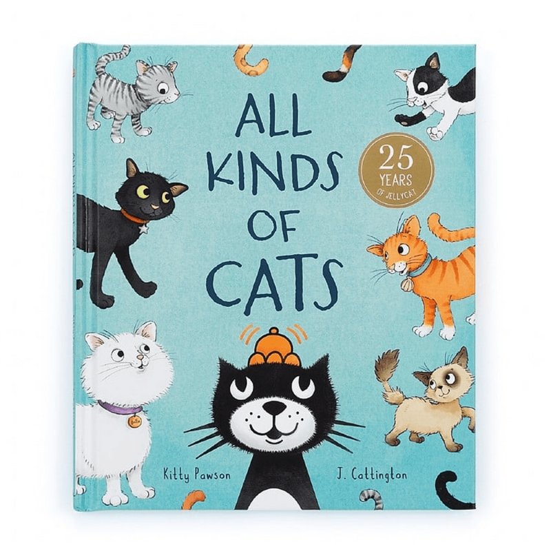 All Kinds of Cats Book by Jellycat