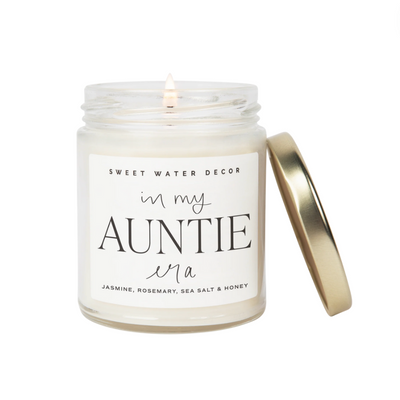 9oz Soy Candle - In My Auntie Era by Sweet Water Decor