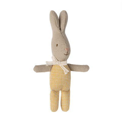 Rabbit, MY - Yellow Check by Maileg