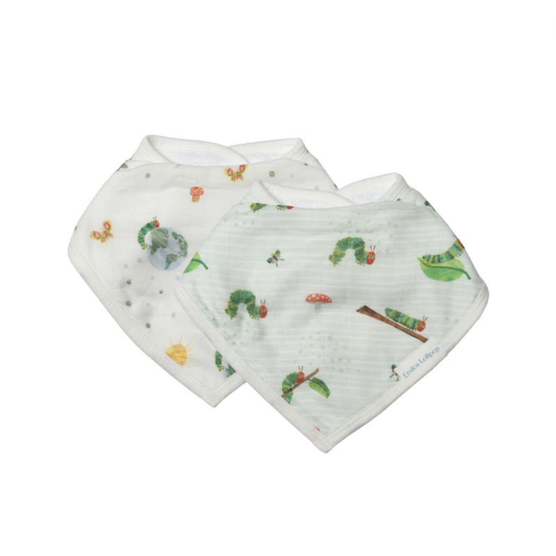 Muslin Bandana Bibs - Eric Carle World of Wonder by Loulou Lollipop