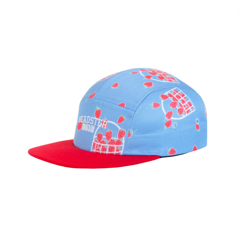 Strawberry Fields Five Panel Hat by Headster Kids