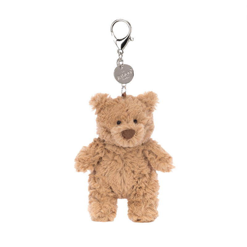 Bartholomew Bear Bag Charm by Jellycat