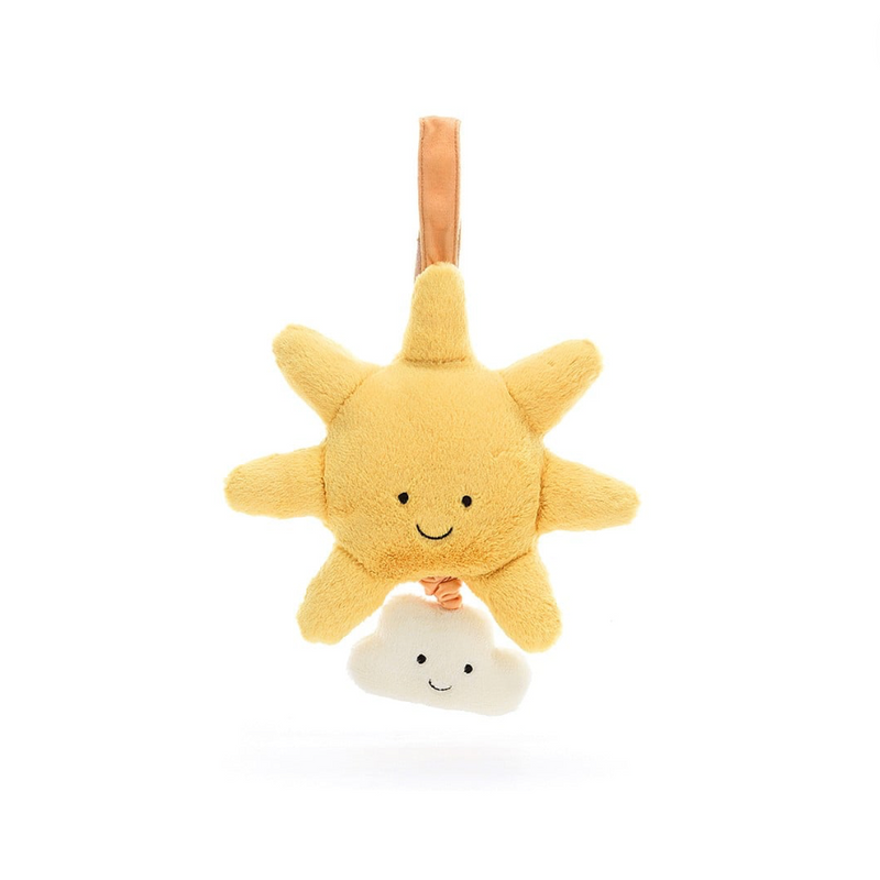 Amuseable Sun Musical Pull by Jellycat