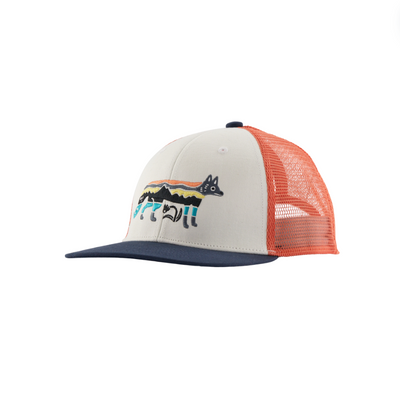 Kids' Trucker Hat - Foxy Fitz: Birch White by Patagonia